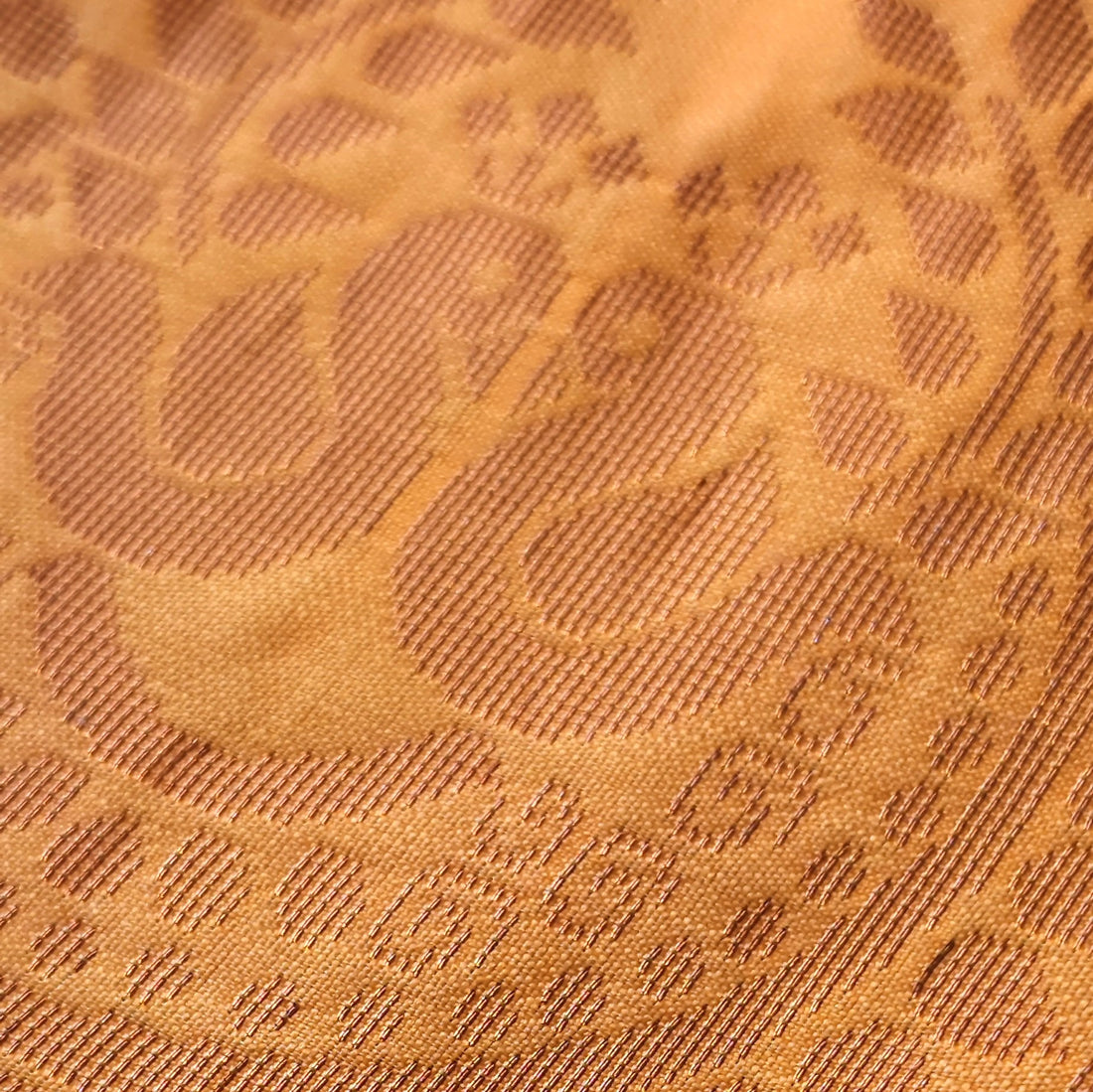 Golden Coral- Mango yellow & Coral pink - Semi soft silk Saree