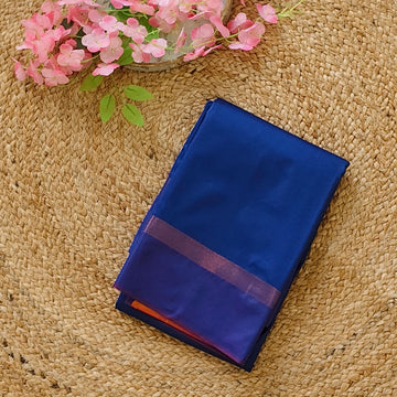 Sapphire Sunrise - Royal Blue & Mustard Yellow - Fancy Saree