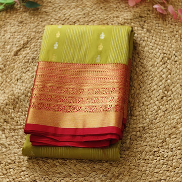 Varnam Collection - Hiranmayi - Kanchi Semi-Silk Saree